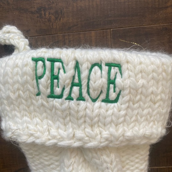 Thirty-One Chunky knit stocking - Picture 4 of 6